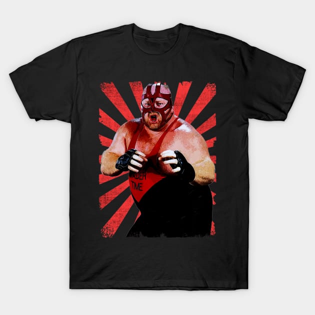 Vander Wrestling T-Shirt by Sakonipopart